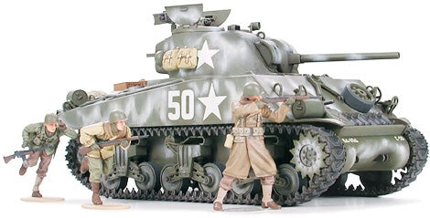 1/35 U. S. MEDIUM TANK M4A3 SHERMAN 75mm GUN LATE PRODUCTION (FRONTLINE BREAKTHROUGH)