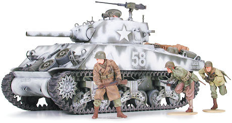 1/35 U.S. MEDIUM TANK M4A3 SHERMAN 105mm HOWITZER (ASSAULT SUPPORT)