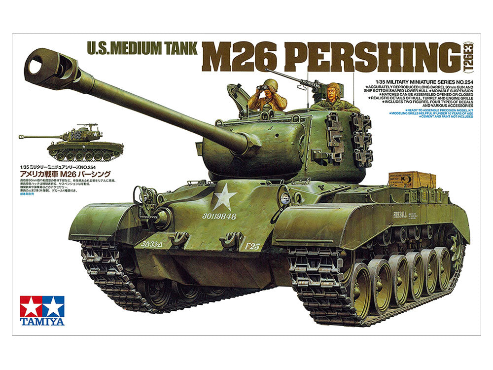 1/35 U.S. MEDIUM TANK M26 PERSHING (T26E3)