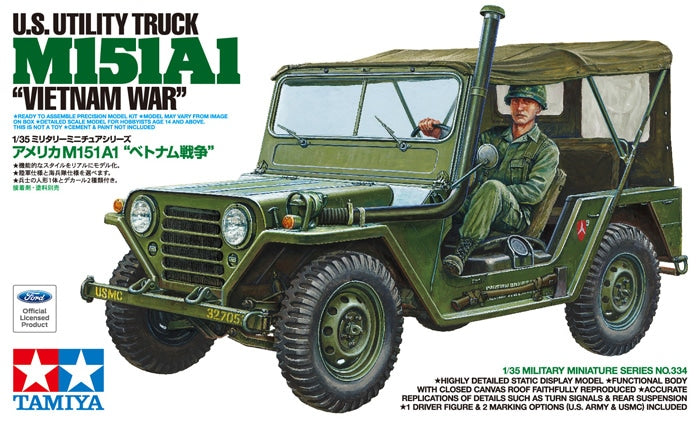 1/35 U.S. UTILITY TRUCK M151A1 "VIETNAM WAR"