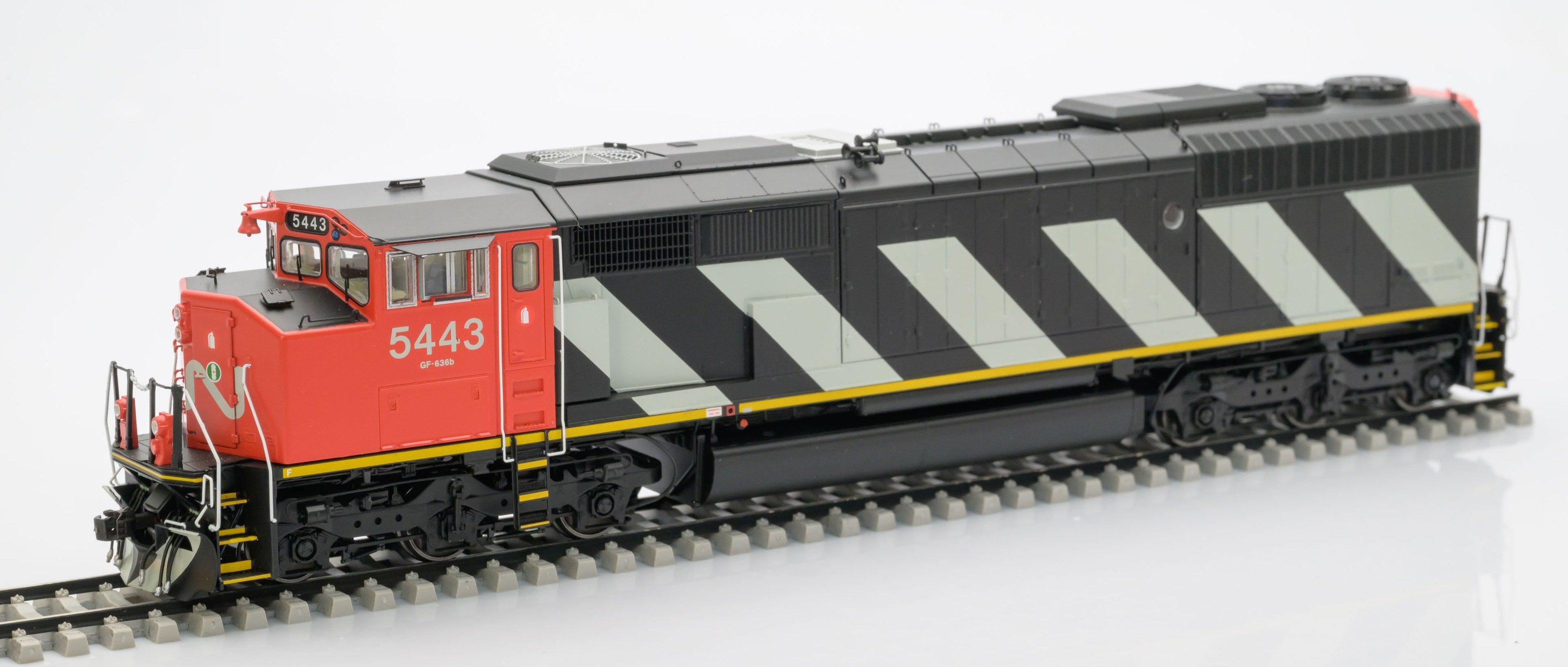 Aurora Miniatures  CN SD50F Stripes Scheme DCC & Sound