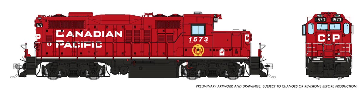 Rapido Ho Scale GMDD GP9u Canadian Pacific Beaver Scheme DCC & Sound  *Reservation*