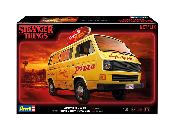 Revell 1/24 VW T3 Argyle VW Vanagon "Surfer Boy" Stranger Things