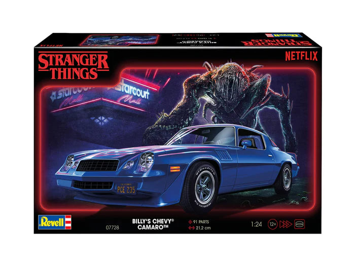 Revell 1/24 1979 Chevy Camaro Z/28: Stranger Things Model Kit