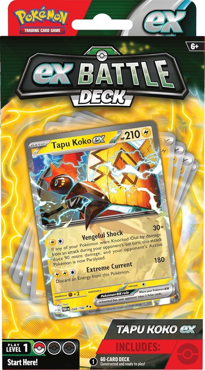 Pokemon Tapu Koko EX Battle Deck