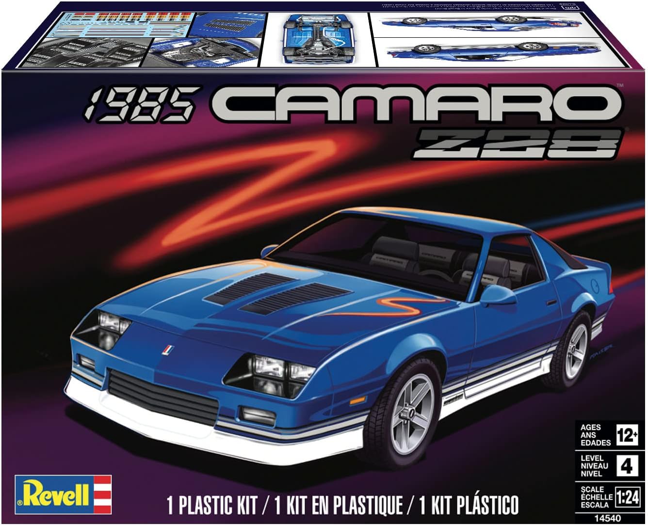 Revell 1985 Chevy Camaro Z28 1:24 Scale