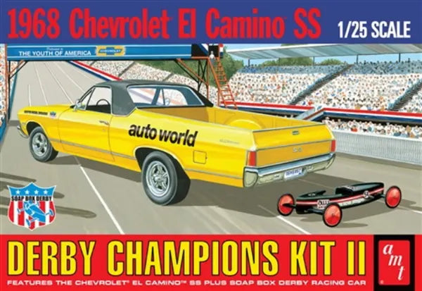 AMT 1/25 1968 El Camino w/Bonus Soap Box Derby Car