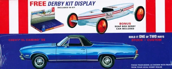 AMT 1/25 1968 El Camino w/Bonus Soap Box Derby Car