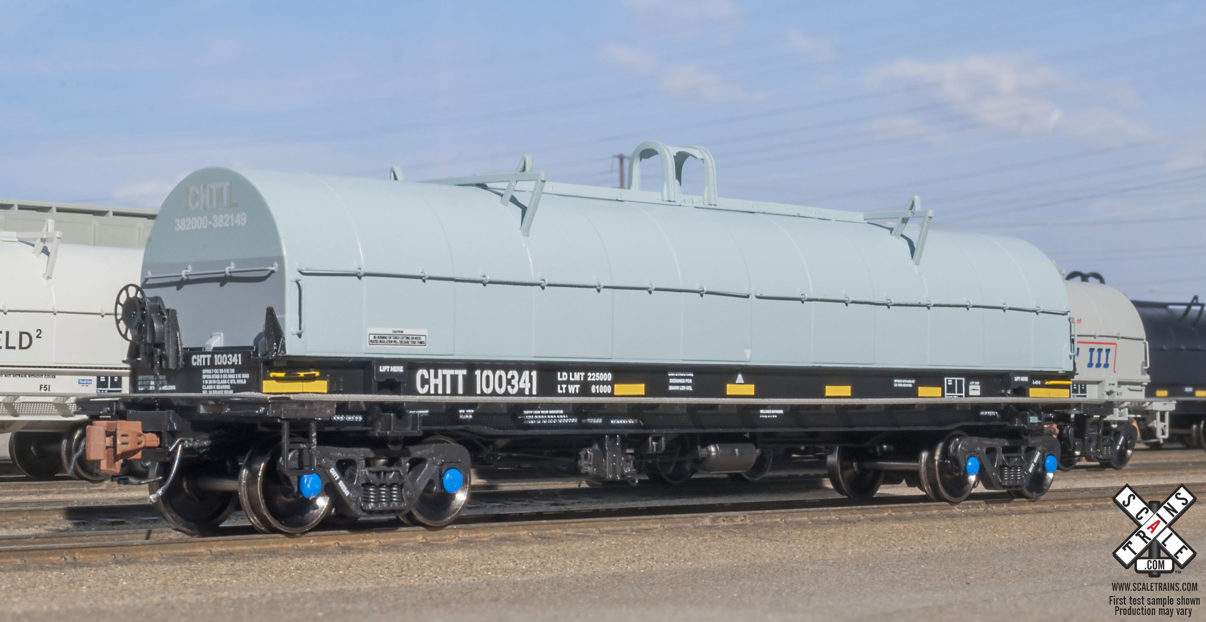 Rivet Counter HO Scale Thrall-Trinity 42’ Coil Steel Car, Chicago Heights Terminal Transfer