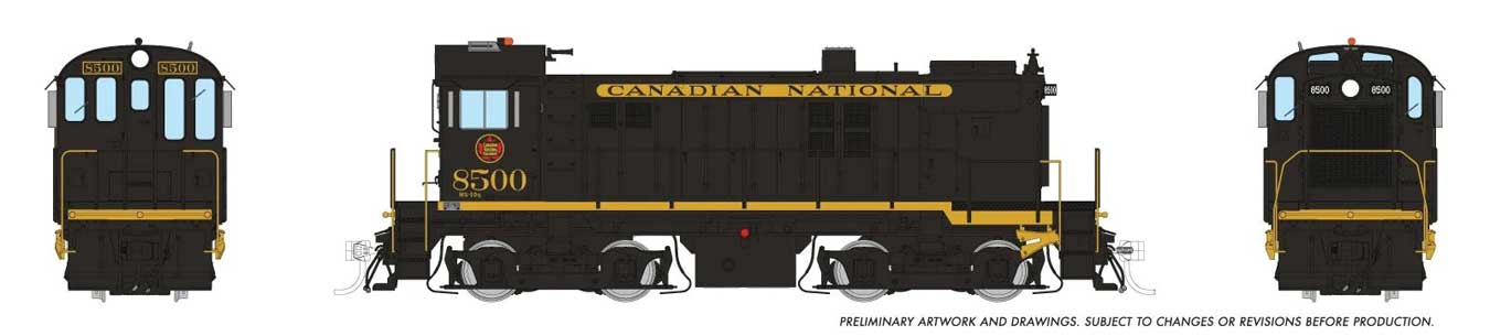 Rapido Ho Scale Canadian National Railway S-13 Delivery Scheme DCC Ready *Reservation*