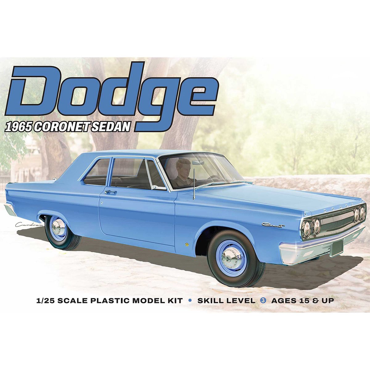 Moebius Models 1965 Dodge Coronet Sedan 1/25 Scale