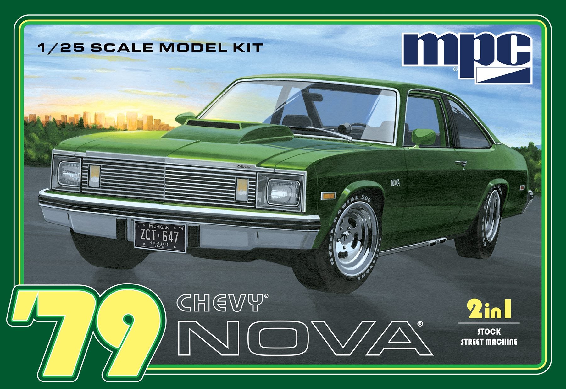 MPC '79 Chevy Nova 2in1 1:25 Scale Model Kit