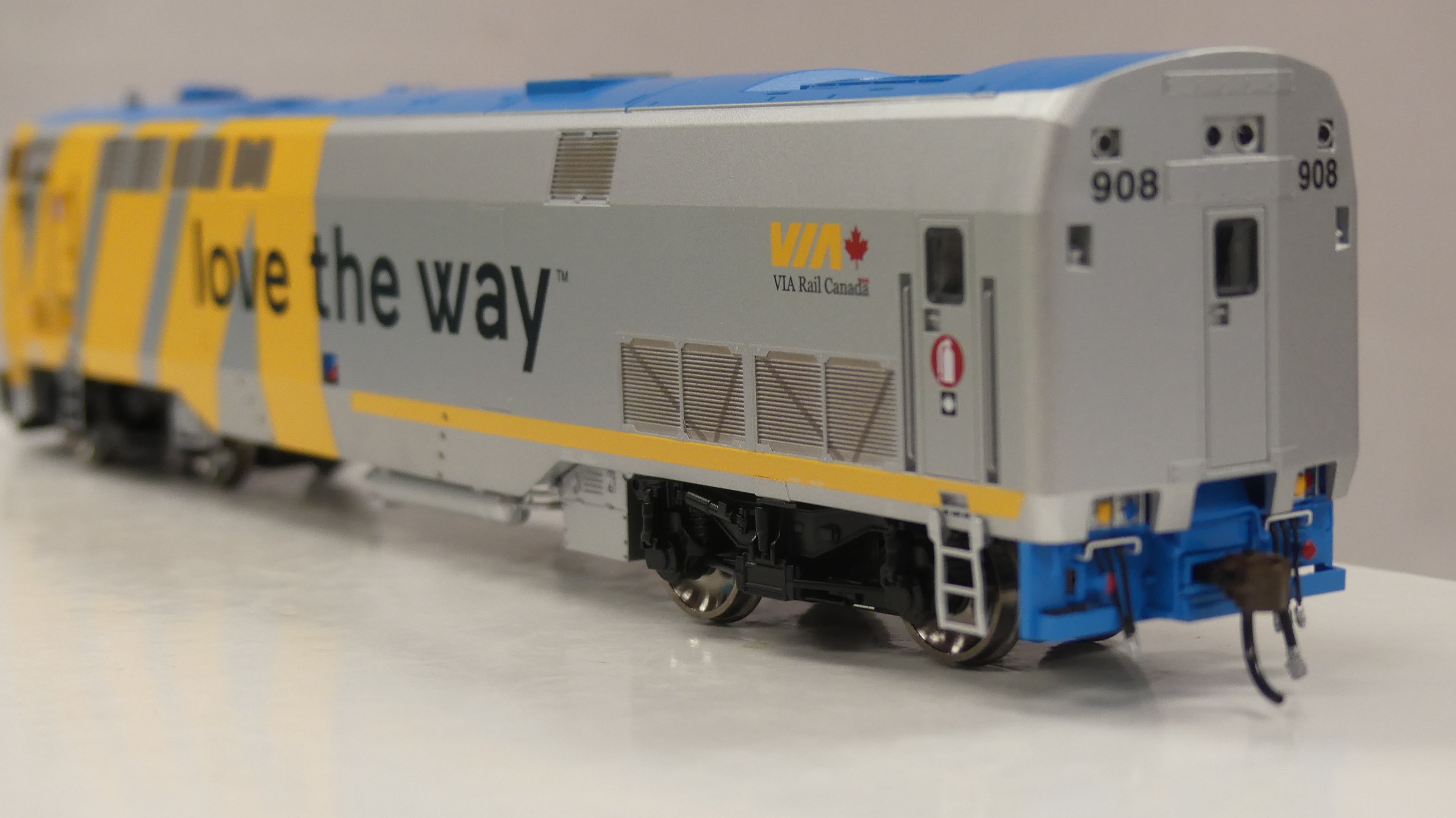 Athearn Genesis HO Scale P42DC VIA Rail "Love The Way" DCC Ready