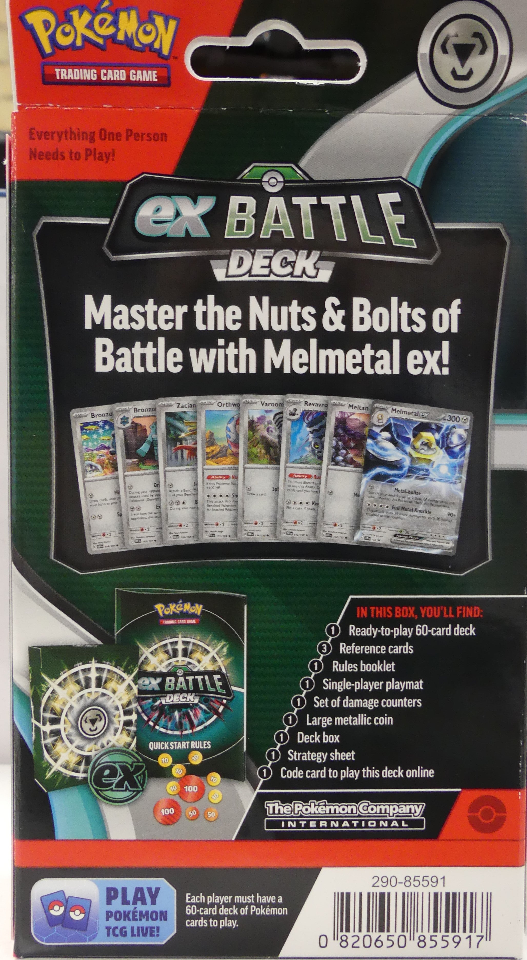 Pokemon Melmetal EX Battle Deck