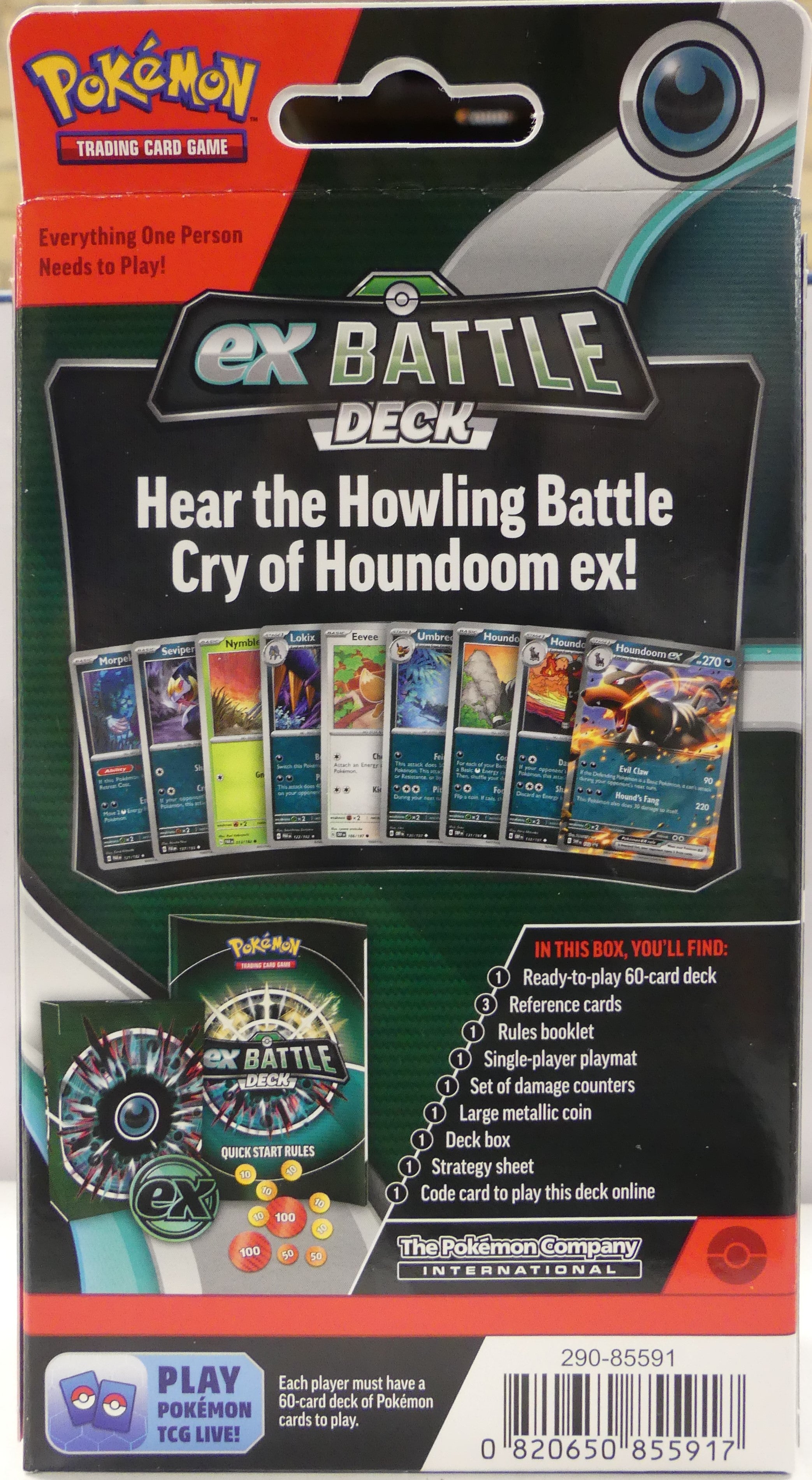 Pokemon Houndoom  EX Battle Deck