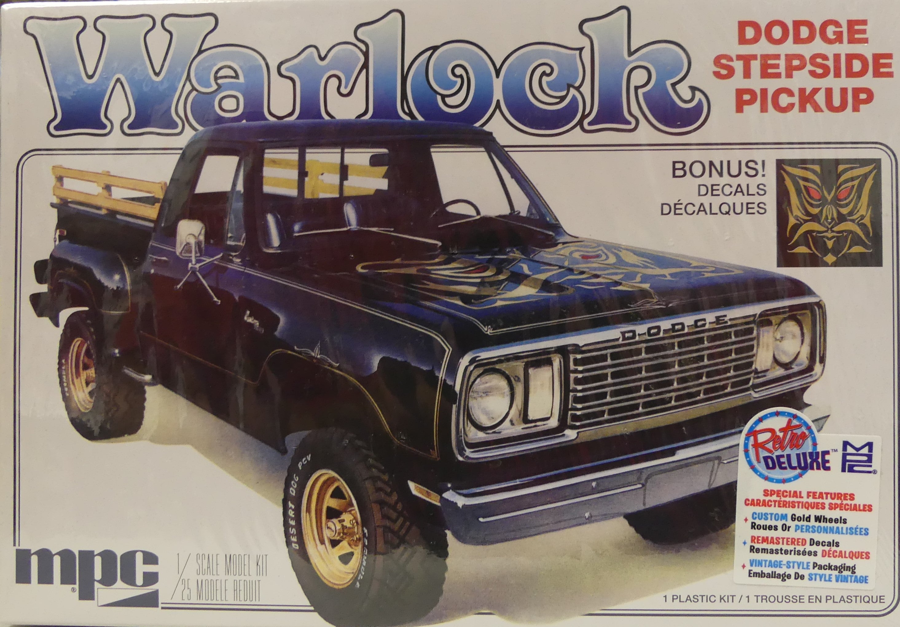 MPC 1977 Dodge Warlock Pickup 1:25 Scale Model Kit