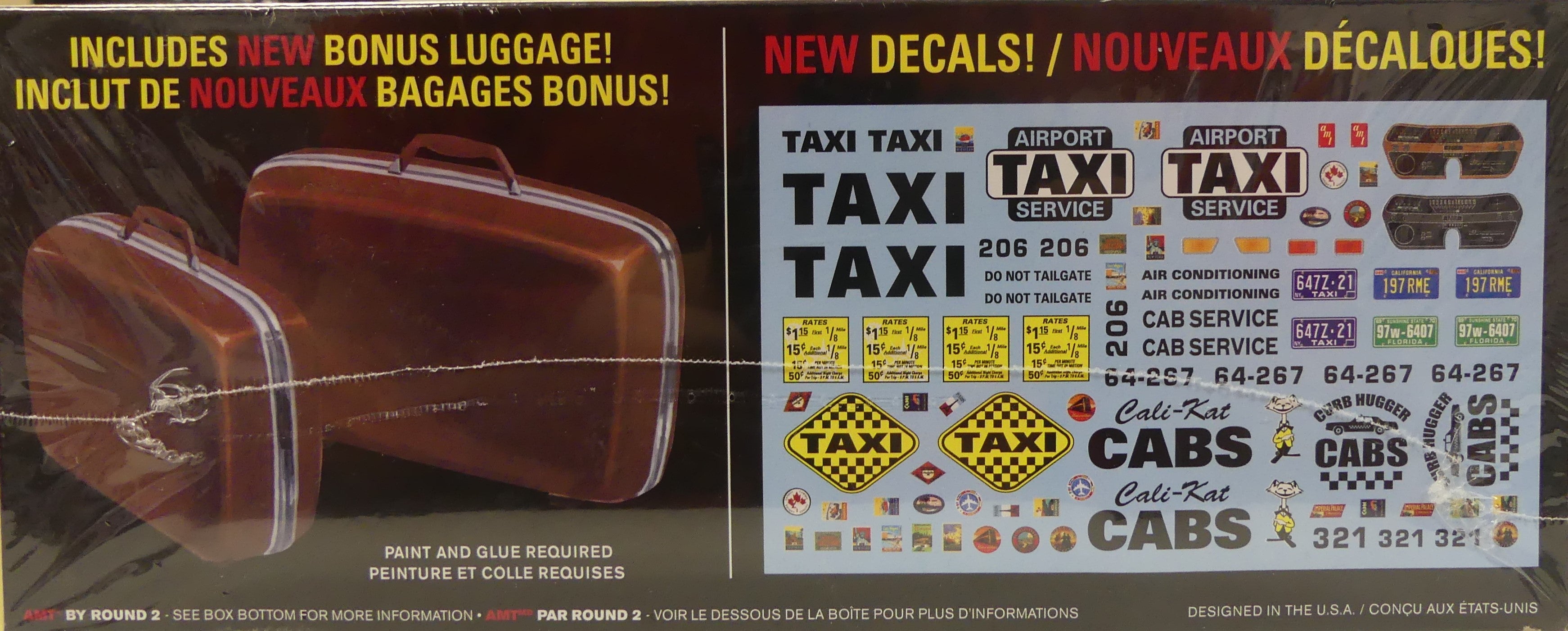 AMT 1970 Ford Galaxie Taxi 1/25