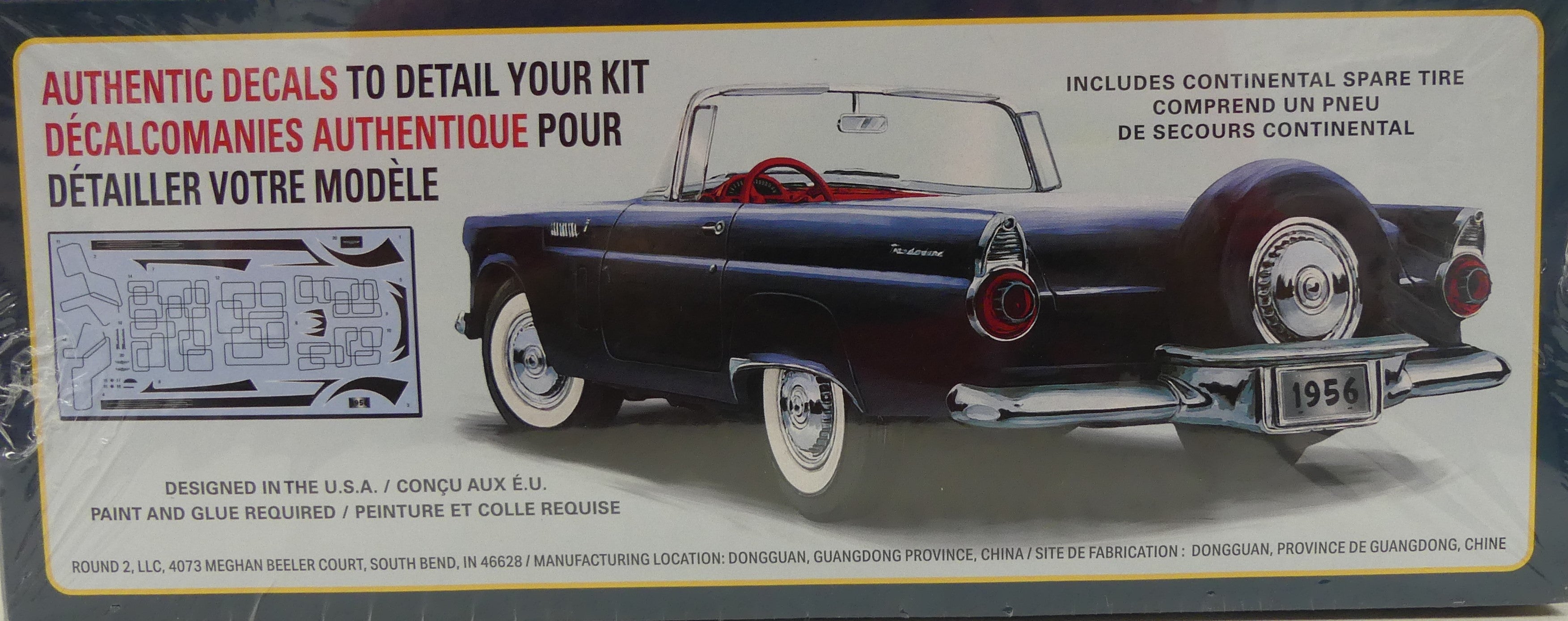 AMT 1956 Ford Thunderbird 1:25 Scale Model Kit