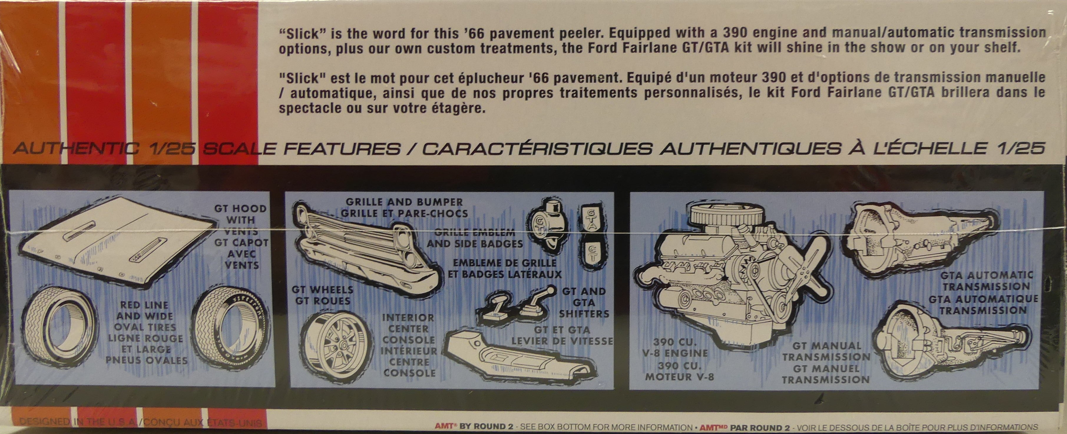 AMT 1/25 1966 Ford Fairlane GT/GTA
