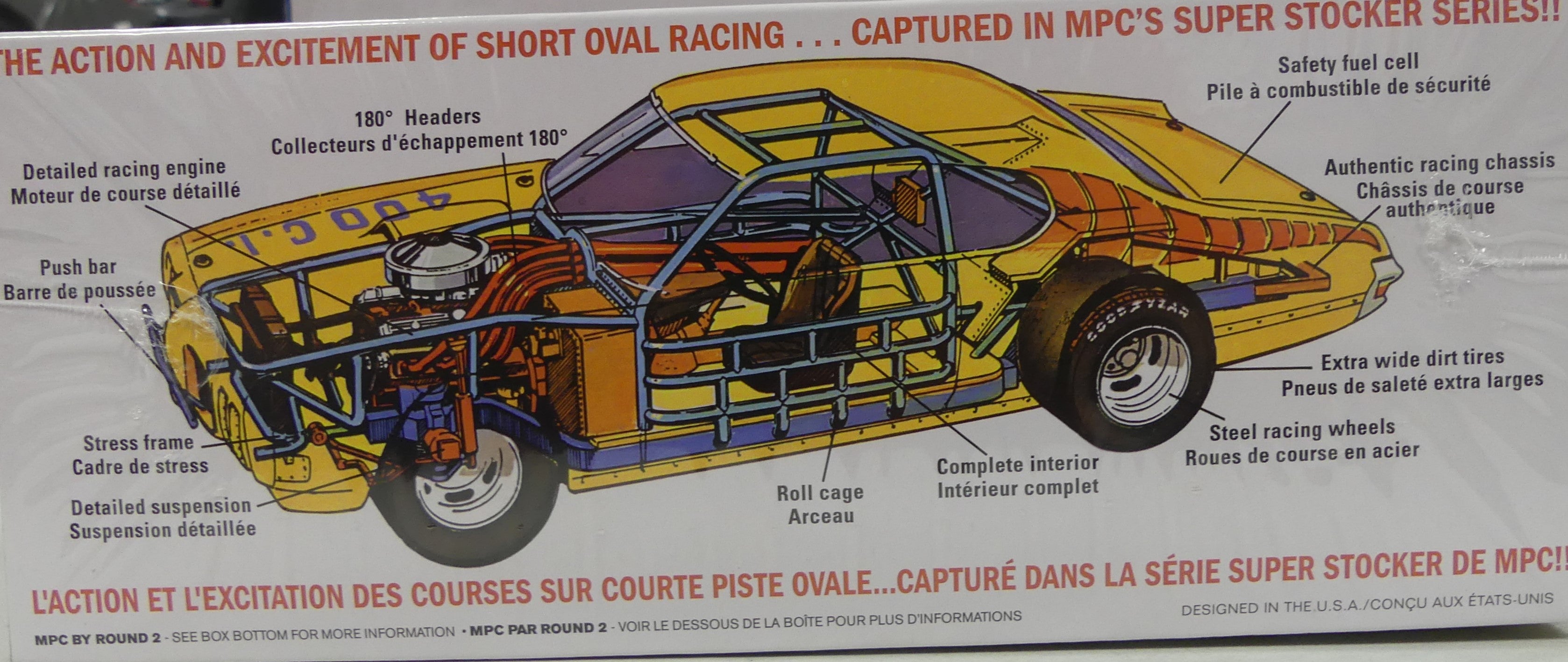 MPC 1970 PONTIAC GTO SUPER STOCKER 1:25 SCALE MODEL KIT