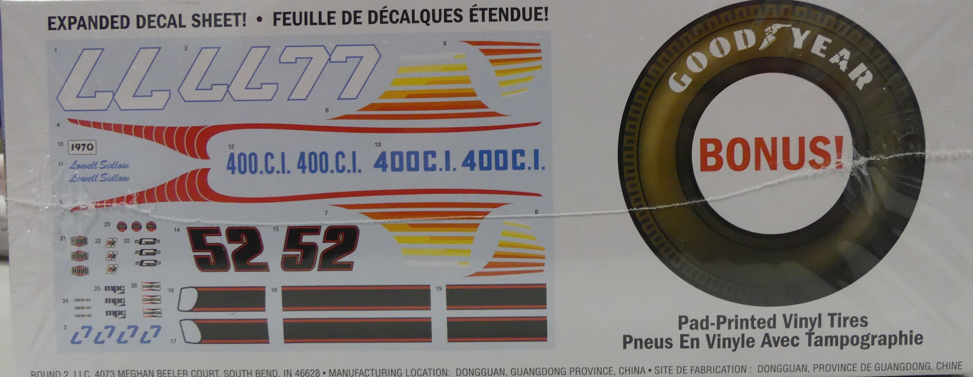 MPC 1970 PONTIAC GTO SUPER STOCKER 1:25 SCALE MODEL KIT