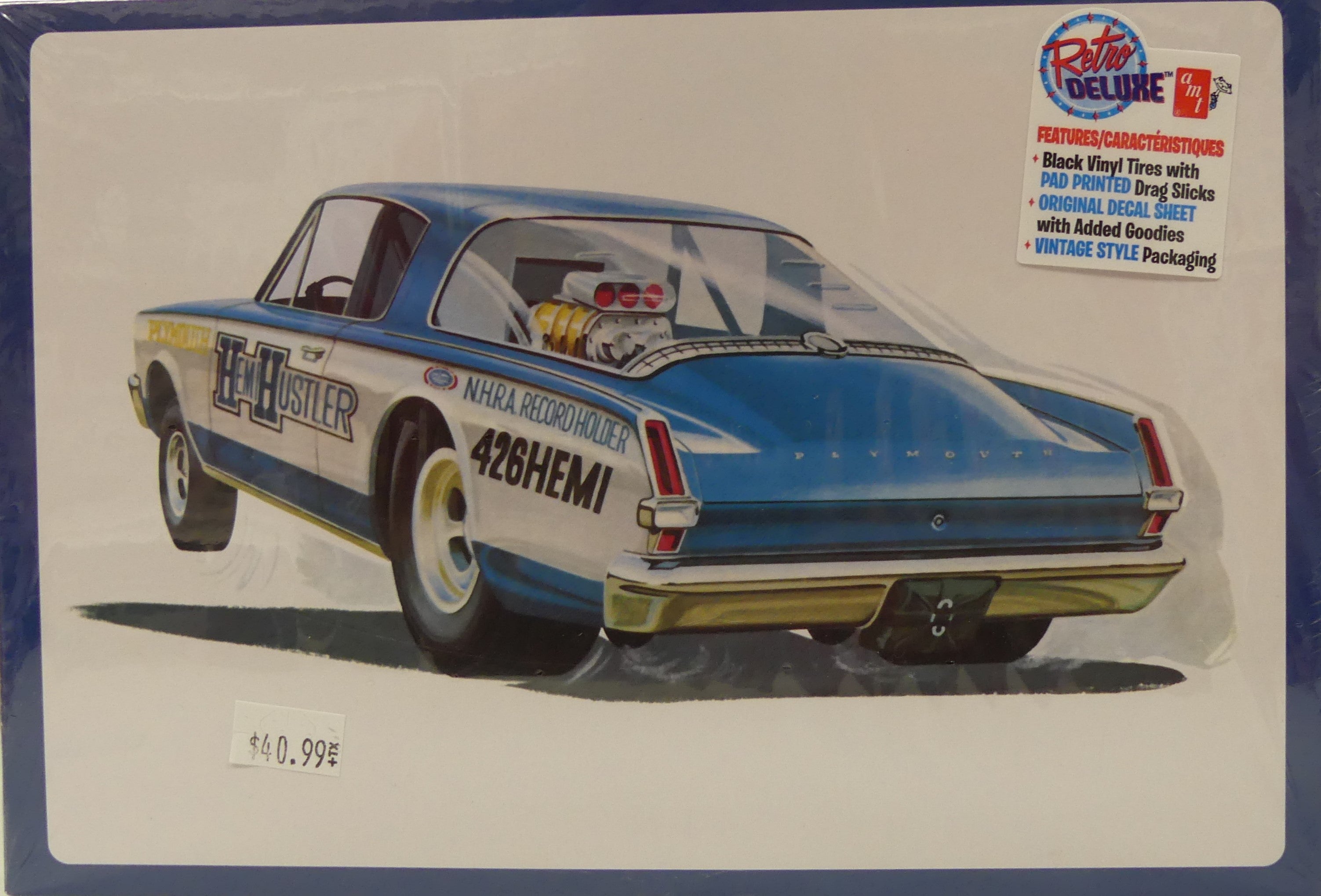 1966 Plymouth Barracuda “Hemi Hustler” Funny Car (1/25)