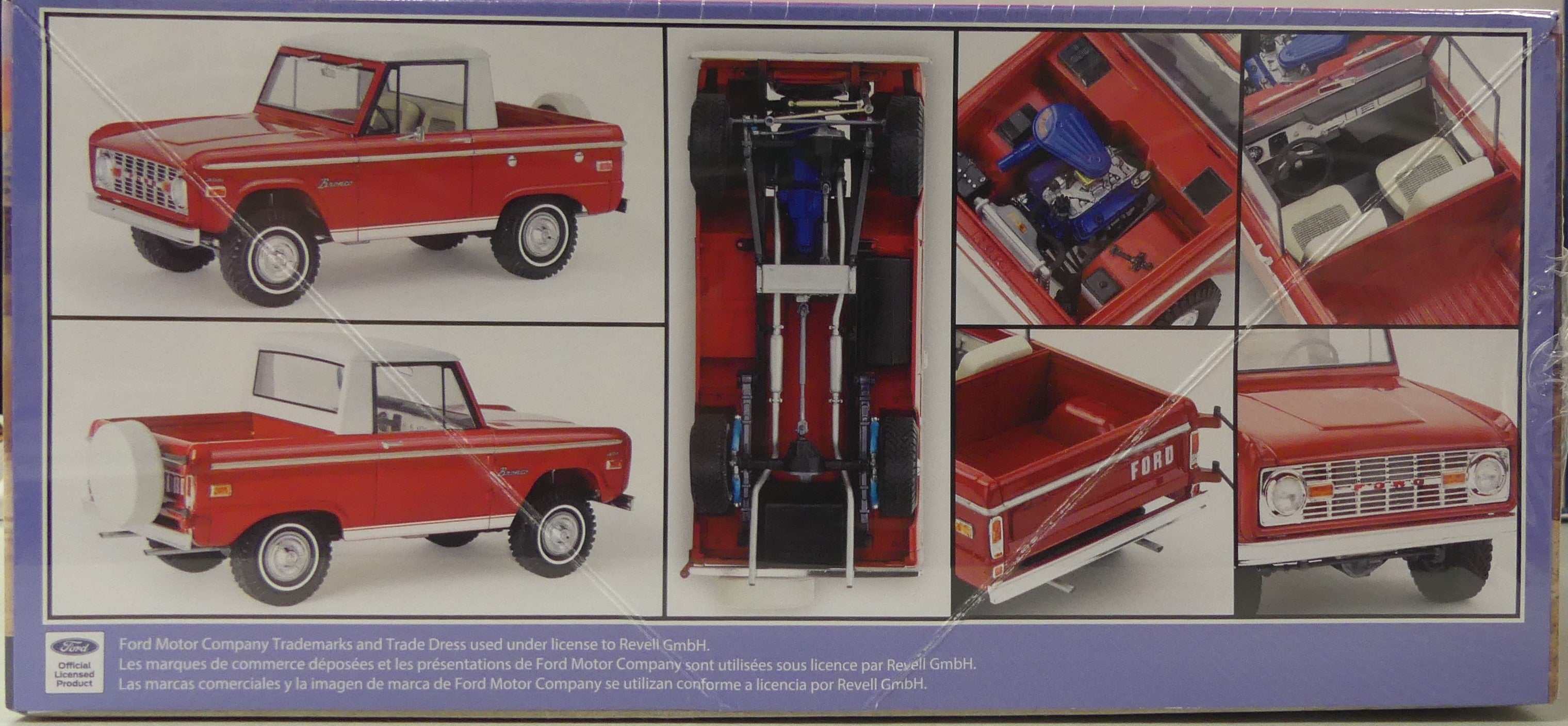 Revell 1/25 Ford Bronco Half Cab