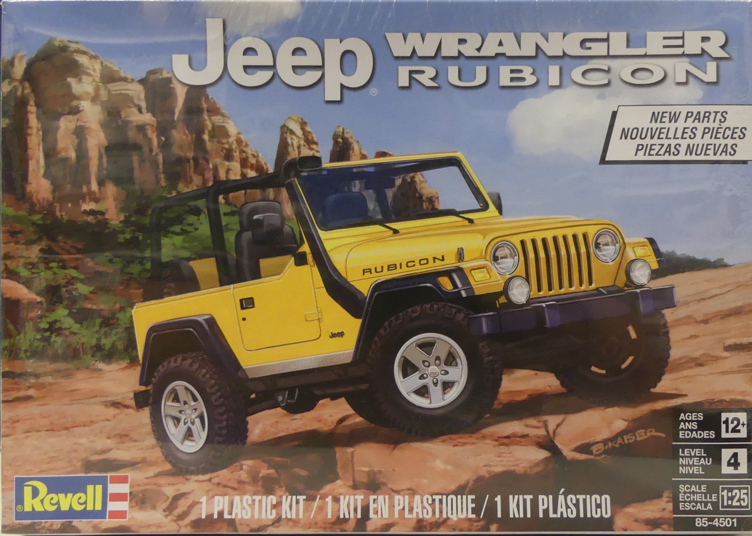 Revell 1/25 Jeep Wrangler Rubicon