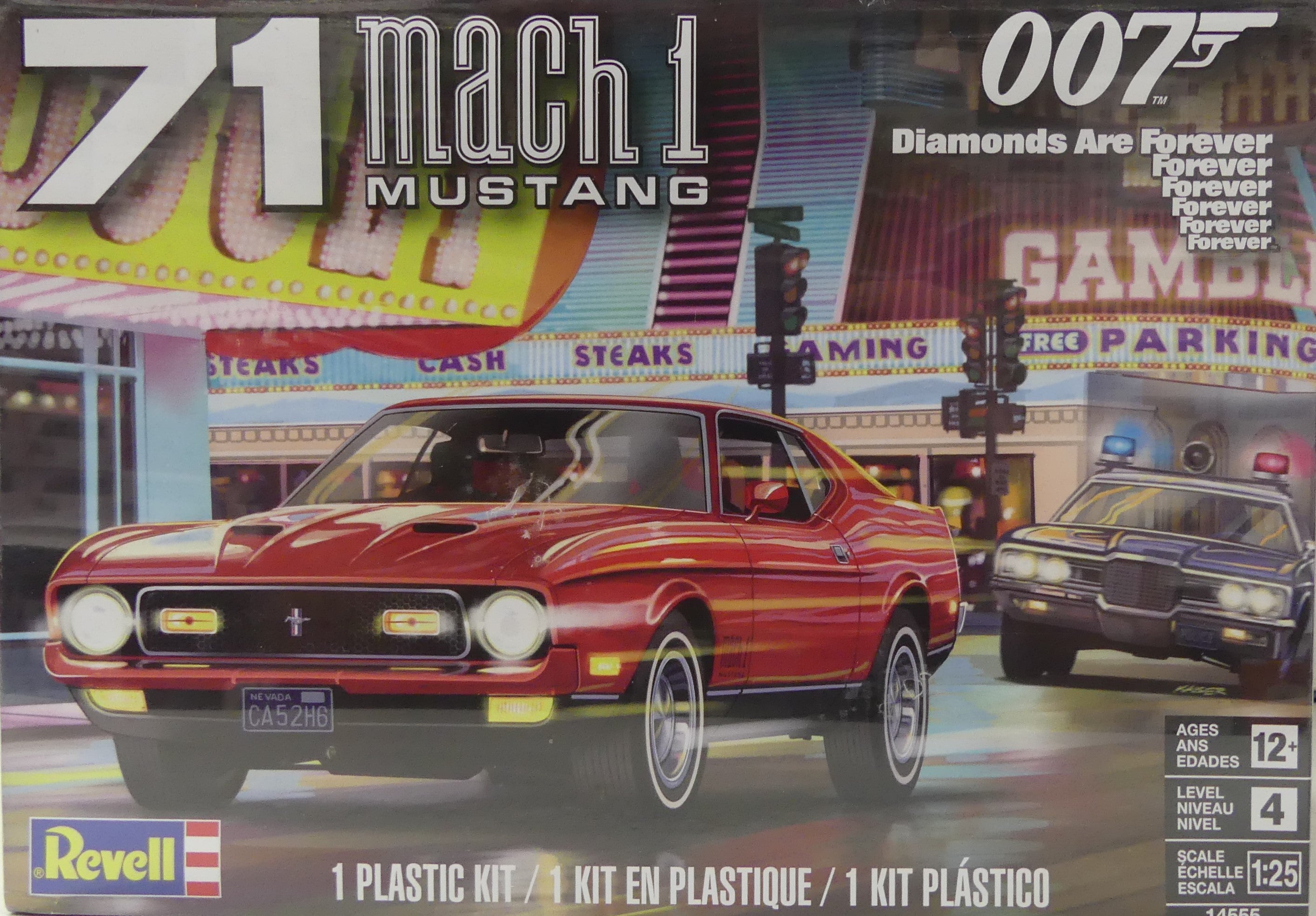 Revell 1/25 71 FORD MUSTANG MACH 1 429 JAMES BOND
