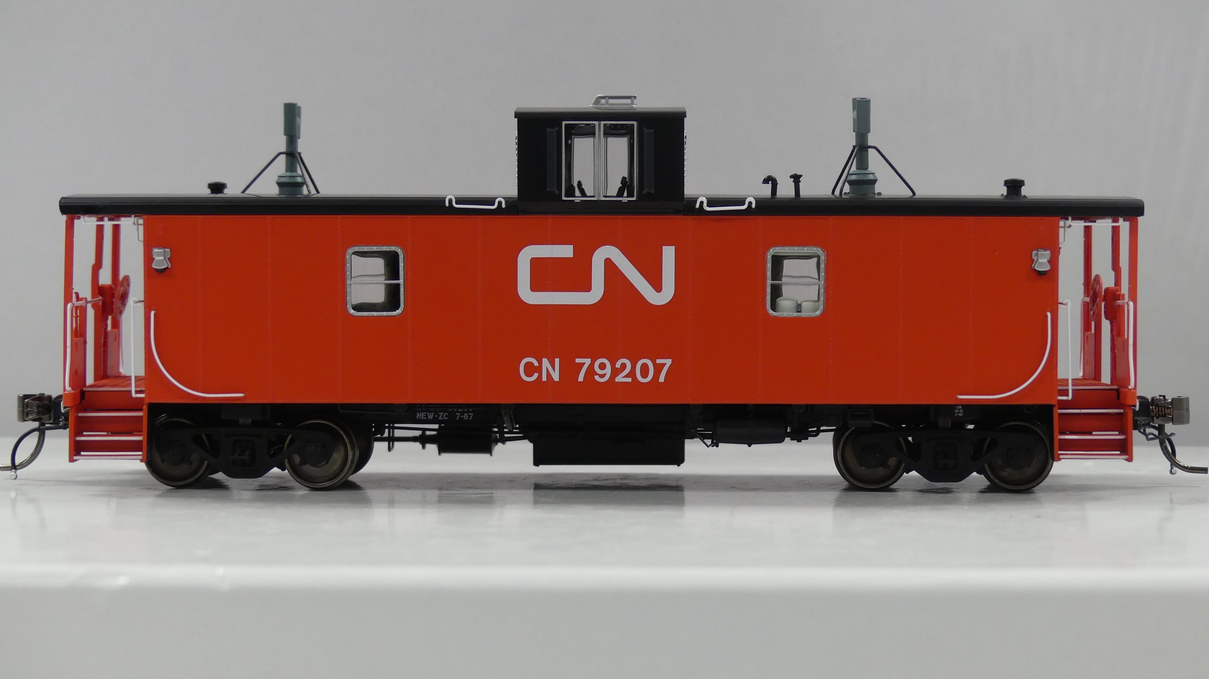 Rapido HO Scale Hawker Siddeley CN Caboose As-Delivered