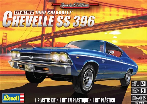 Revell 1969 Chevy Chevelle SS 396 1/25