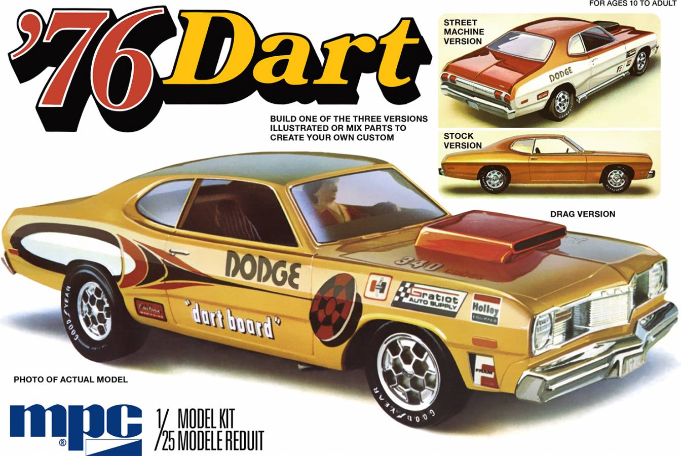 MPC 1976 Dodge Dart Sport (3 'n 1) (1/25)