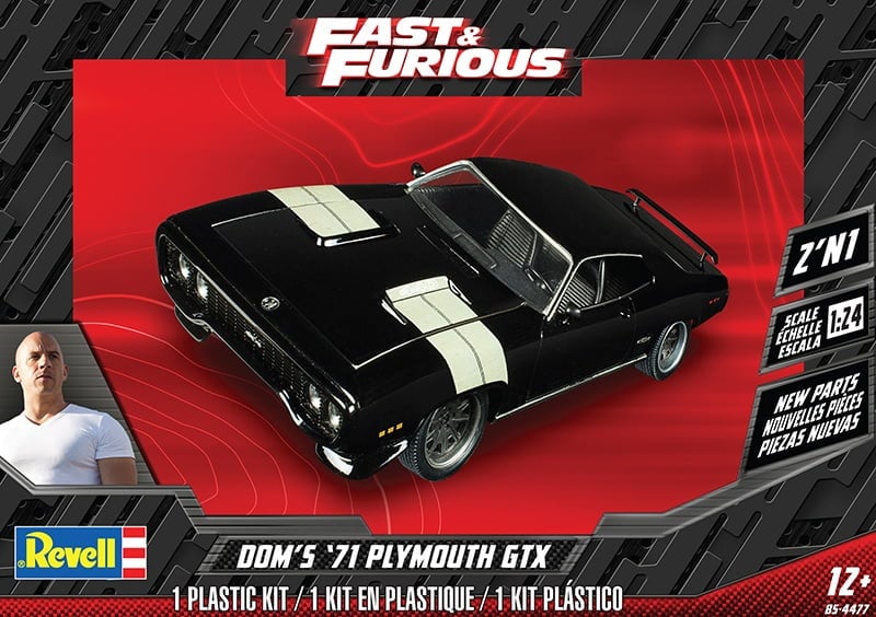 Revell 1/24 Dom's Plymouth GTX 2'N1