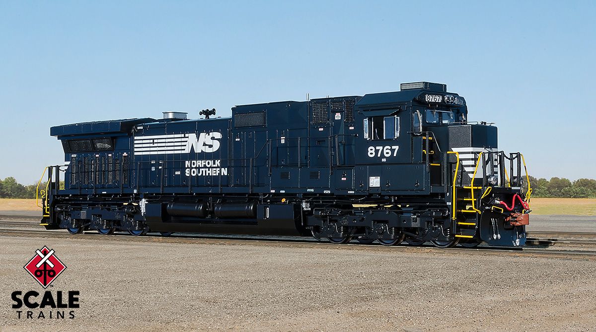 Scaletrains Rivet Counter HO Scale GE DASH 9-40C, Norfolk Southern/Thoroughbred DCC & Sound