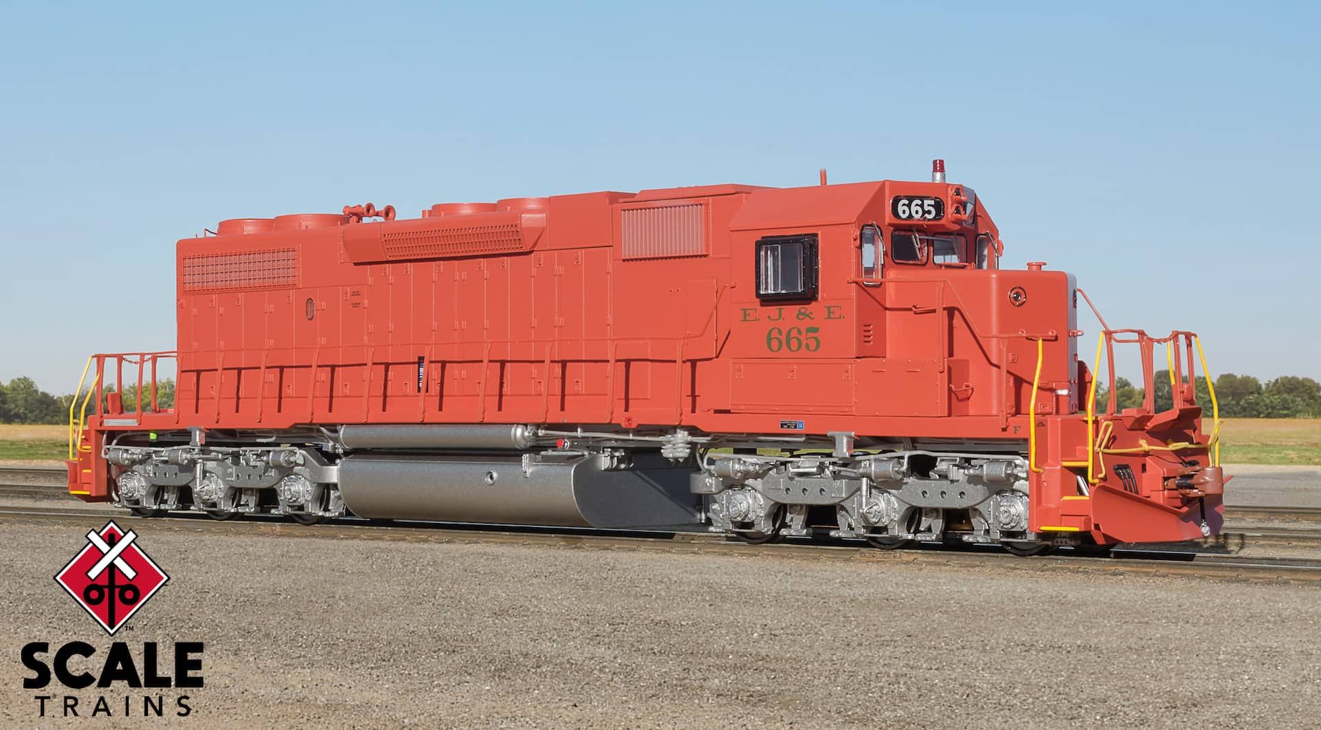 Scaletrains Rivet Counter HO Scale EMD SD38-2, Elgin Joliet and Eastern DCC & Sound