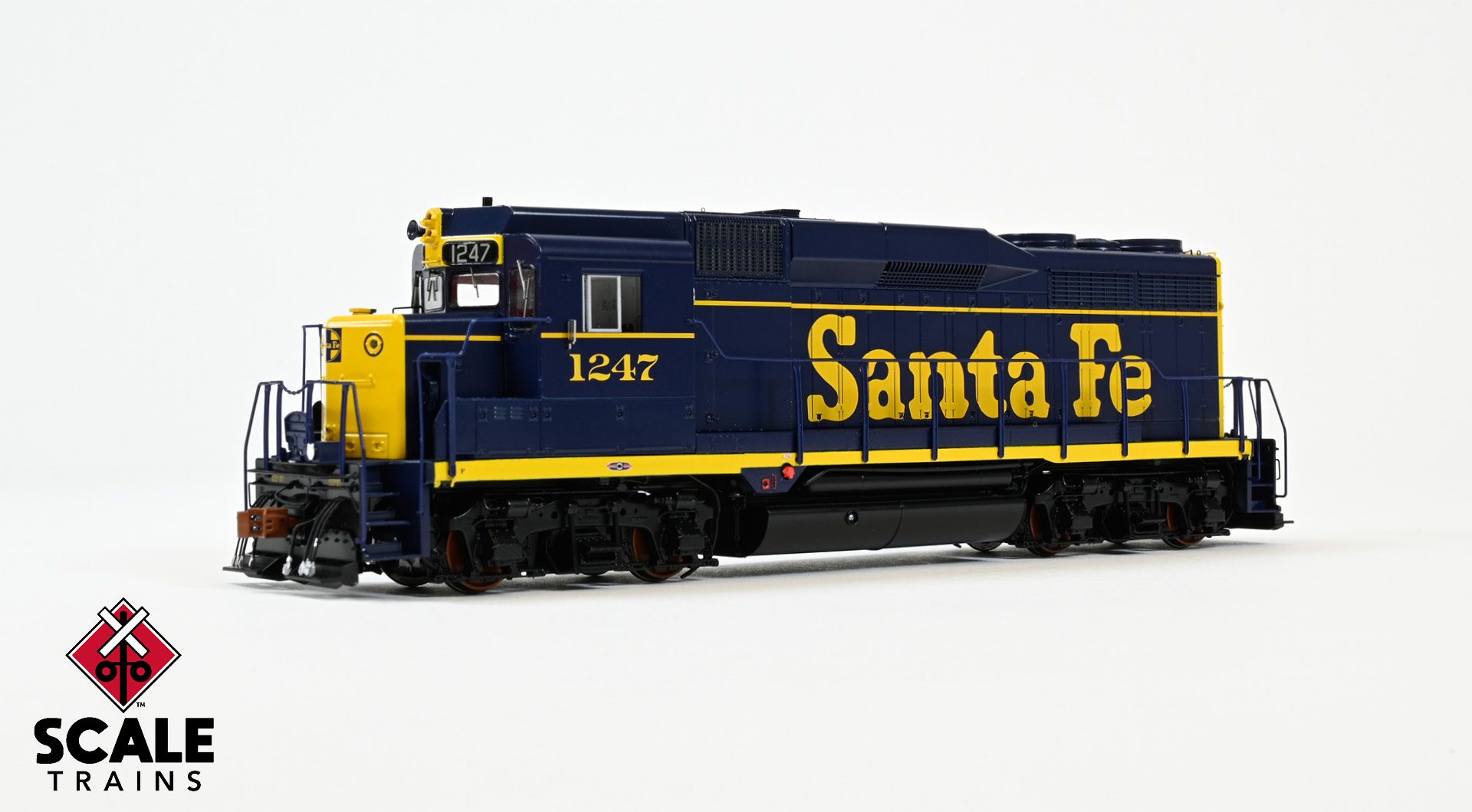 Rivet Counter HO Scale EMD GP30, Santa Fe/Pinstripe/As Delivered DCC & Sound