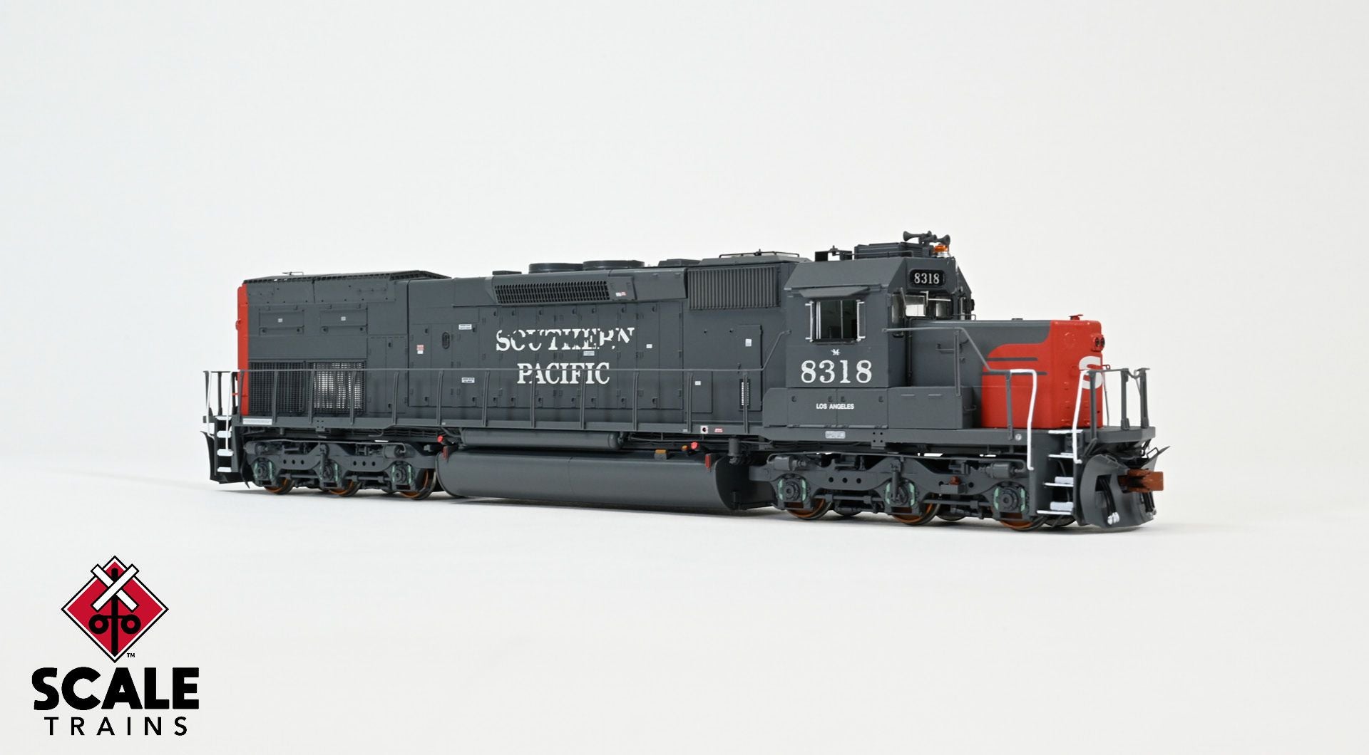 Scaletrains Rivet Counter Ho Scale EMD SD40T-2 Southern Pacific/Lobotomized/Distressed Roman Lettering #8318 DCC & Sound