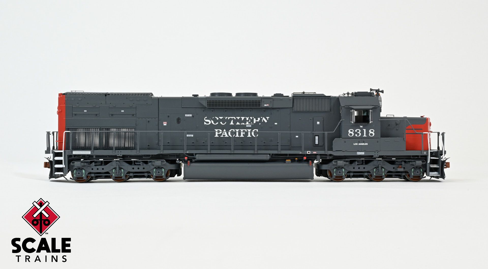Scaletrains Rivet Counter Ho Scale EMD SD40T-2 Southern Pacific/Lobotomized/Distressed Roman Lettering #8318 DCC & Sound