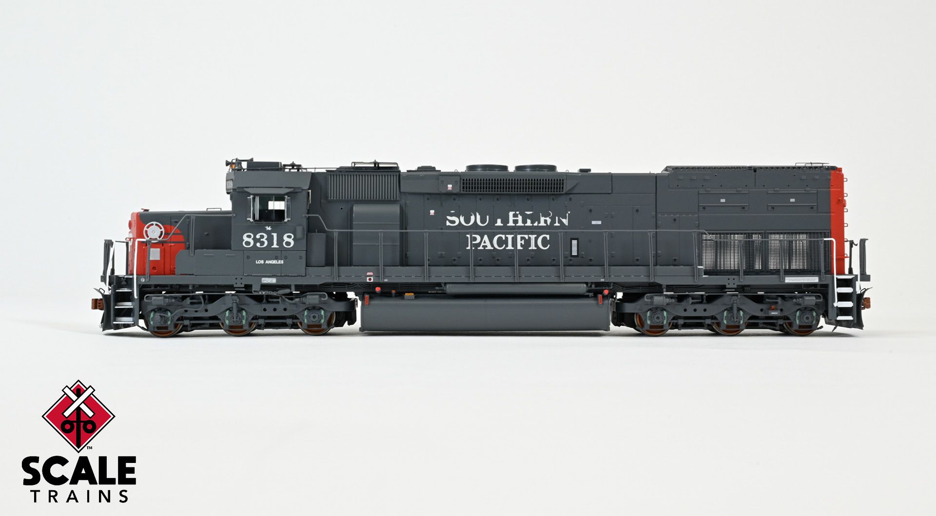 Scaletrains Rivet Counter Ho Scale EMD SD40T-2 Southern Pacific/Lobotomized/Distressed Roman Lettering #8318 DCC & Sound