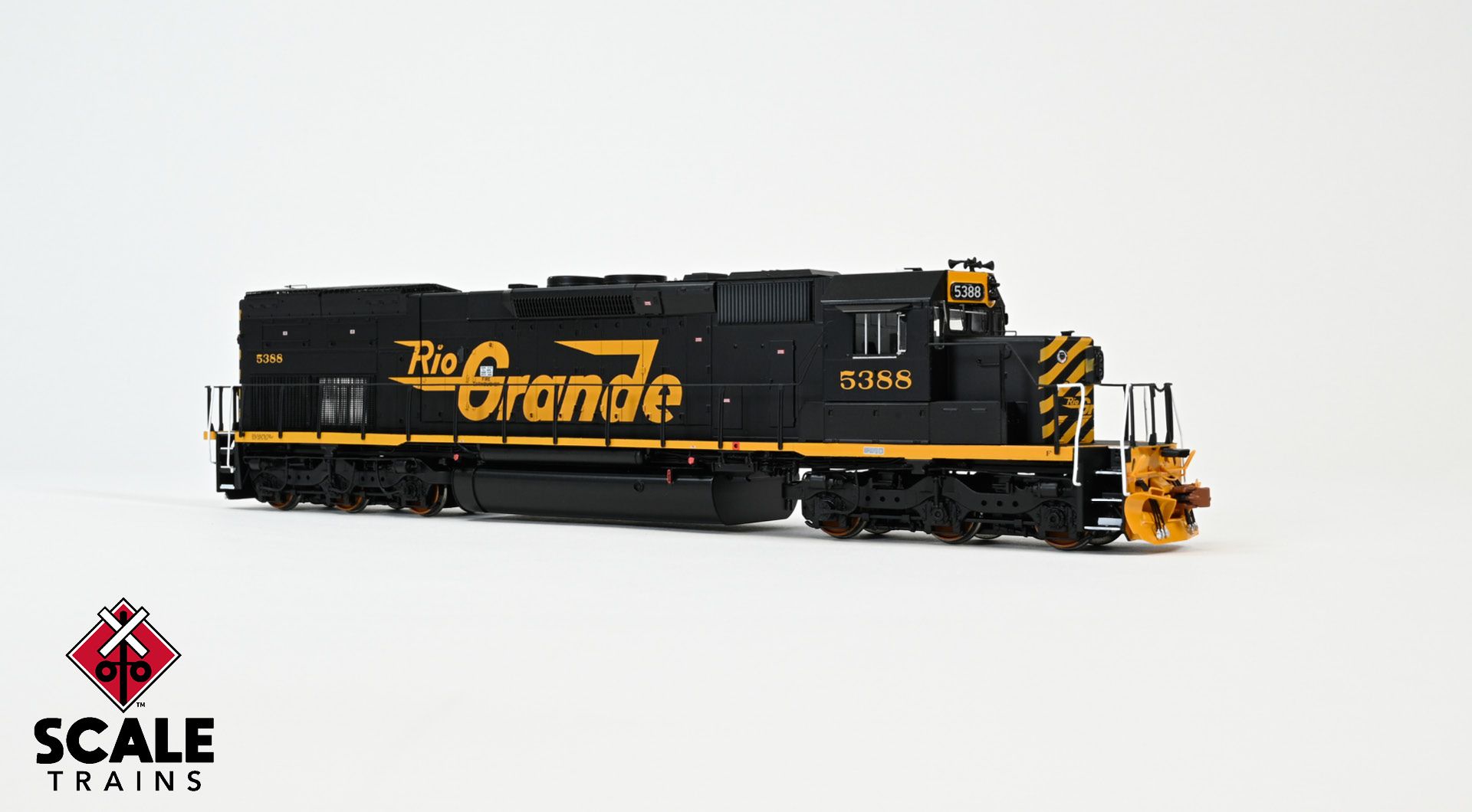 Scaletrains Rivet Counter Ho Scale EMD SD40T-2 Rio Grande/Late/Positive Traction Control DCC & Sound