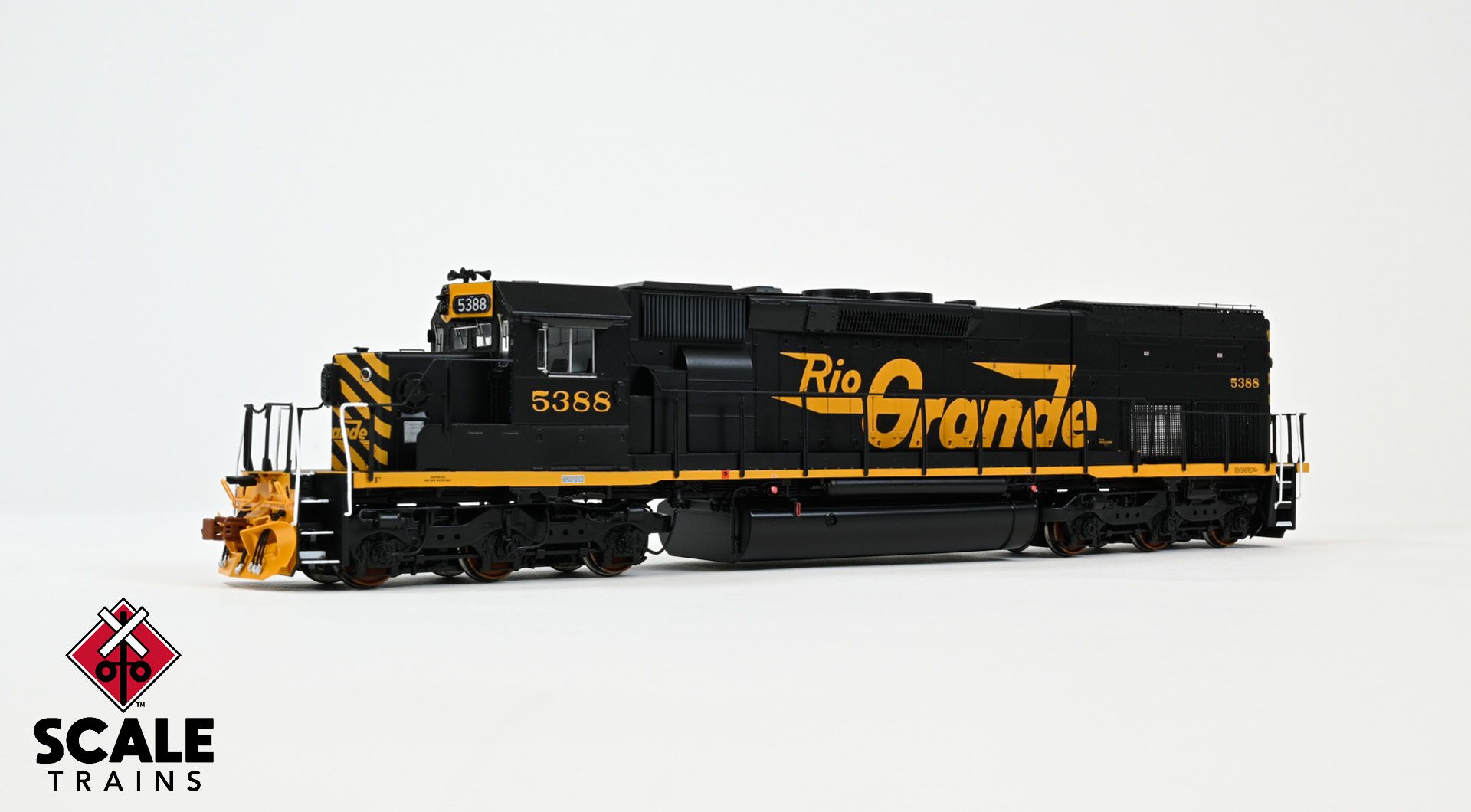 Scaletrains Rivet Counter Ho Scale EMD SD40T-2 Rio Grande/Late/Positive Traction Control DCC & Sound