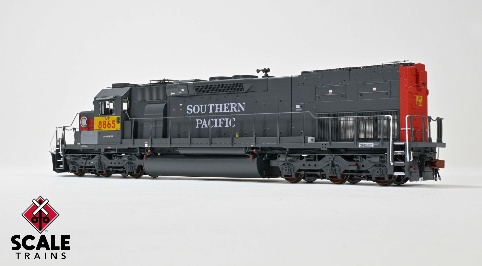 Scaletrains Rivet Counter Ho Scale EMD SD40T-2 Union Pacific/Patched/ex-SP Roman Lettering/Standard Ditch Lights #8865 DCC Ready