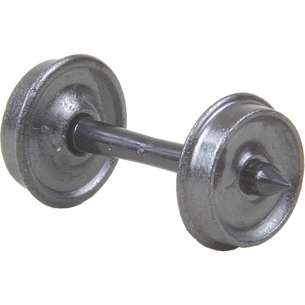 #520 HO Scale 33" Diameter Smooth Back Metal Code 110 Wheels - Freight and Passenger