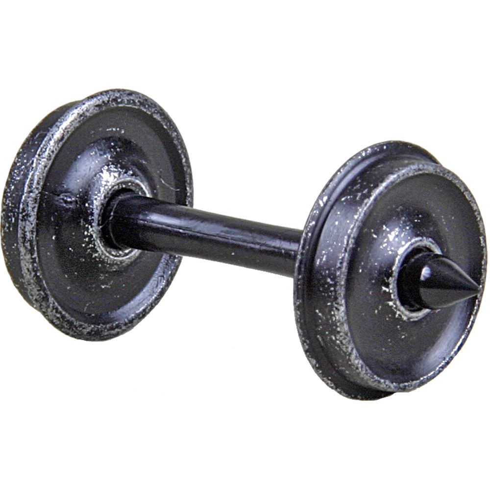 #530 HO Scale 33" Diameter Smooth Back Metal Code 88 Semi-Scale Wheels - Freight and Passenger