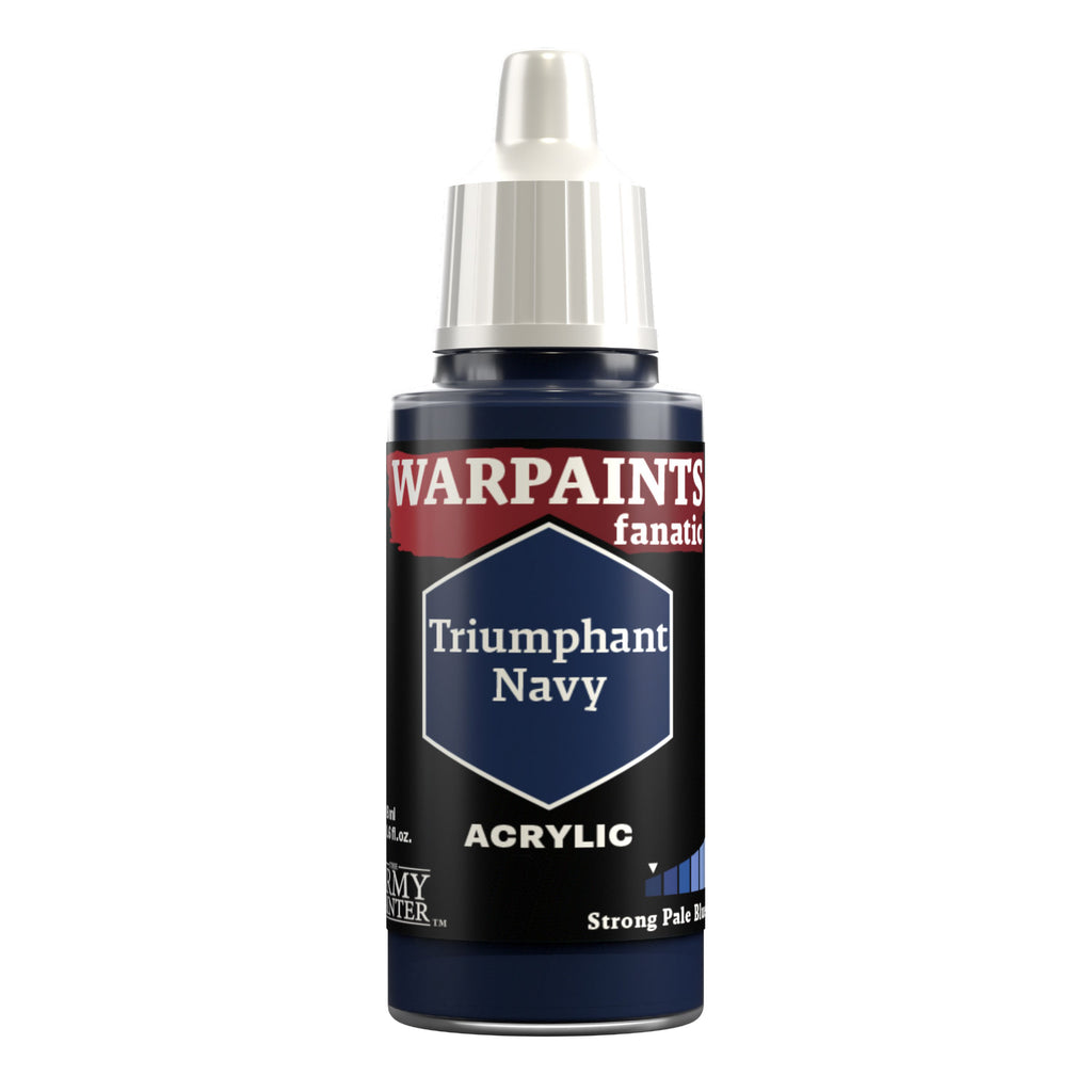 Army Painter Warpaints Fanatic Acrylic, Triumphant Navy