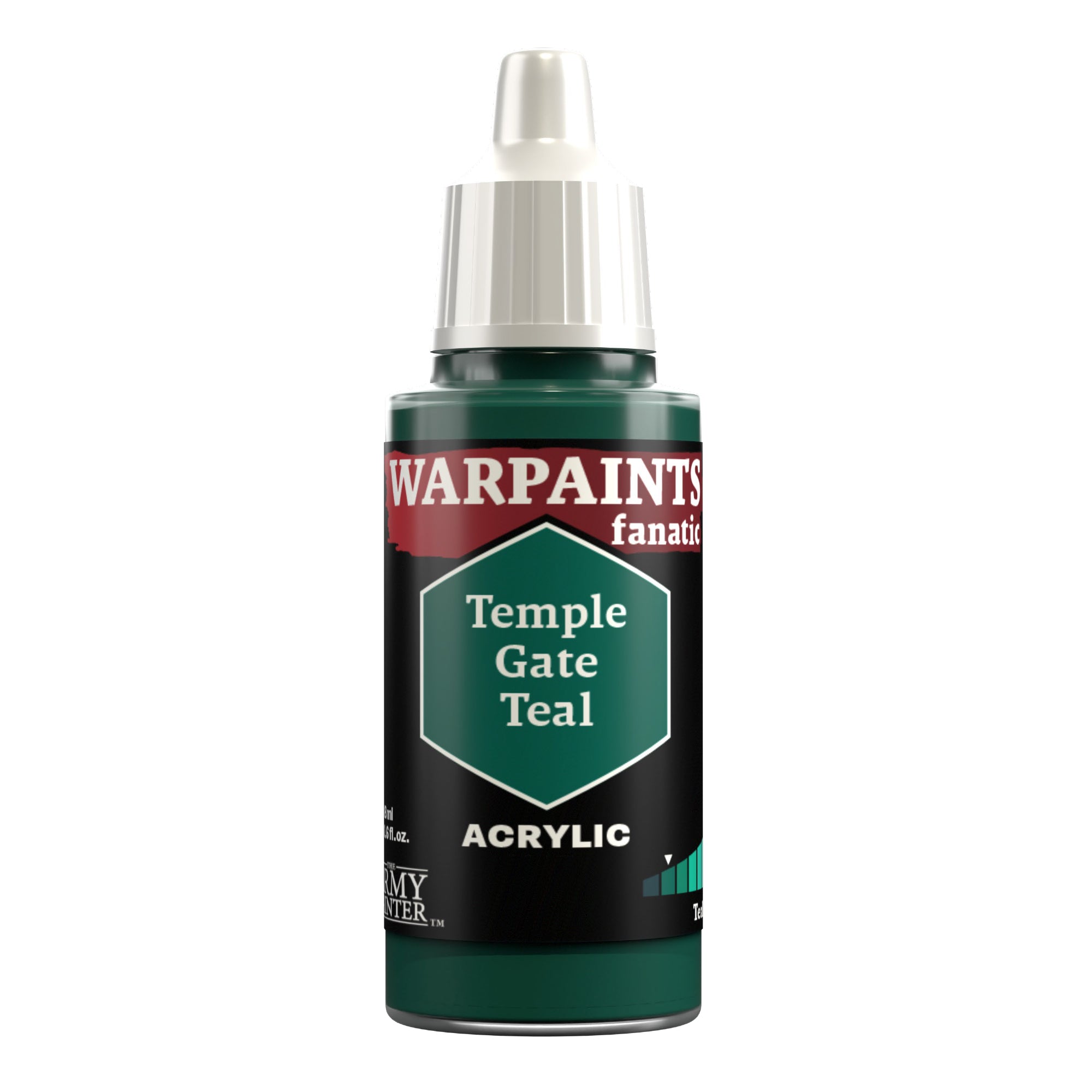 Army Painter Warpaints Fanatic Acrylic, Temple Gate Teal