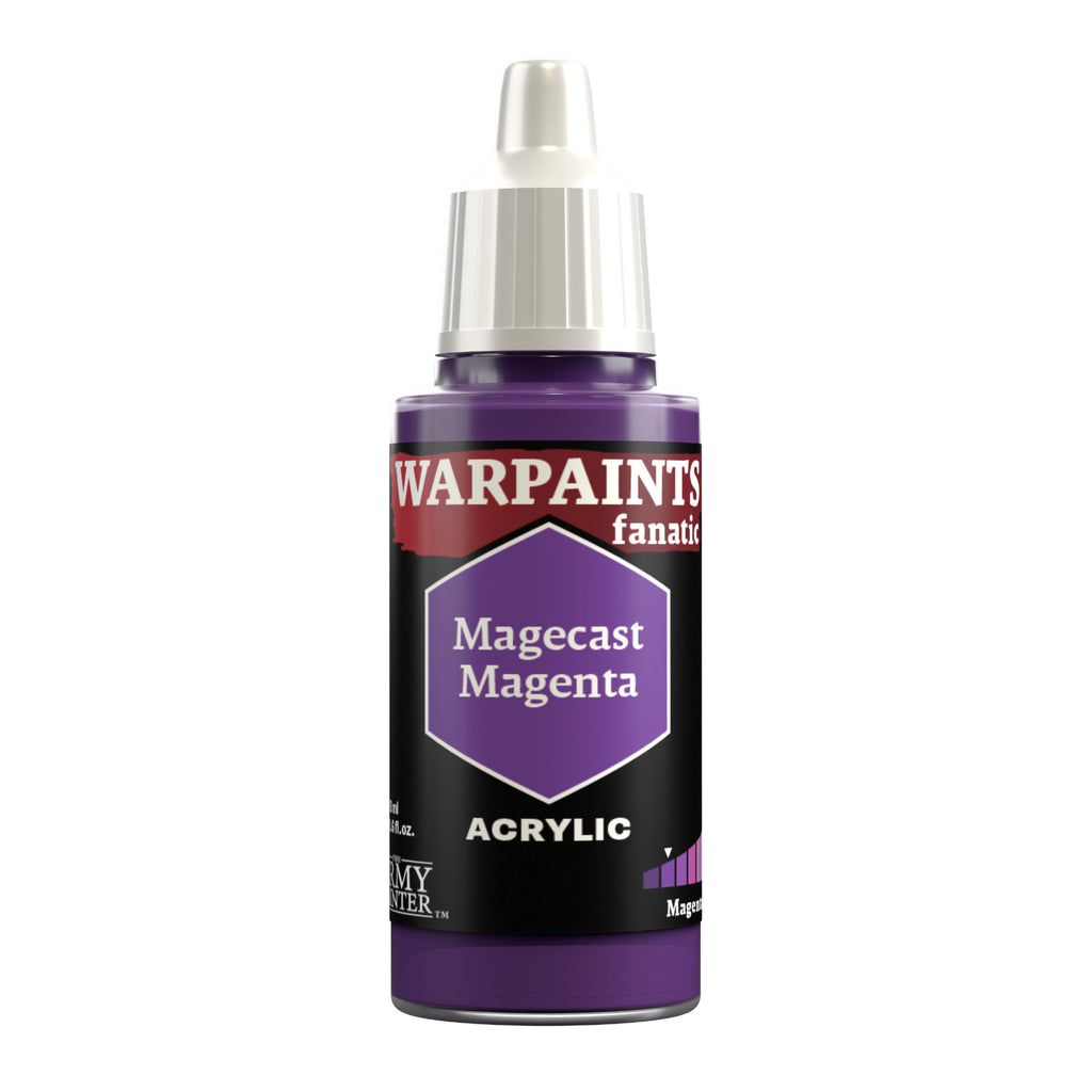 Army Painter Warpaints Fanatic Acrylic, Magecast Magenta