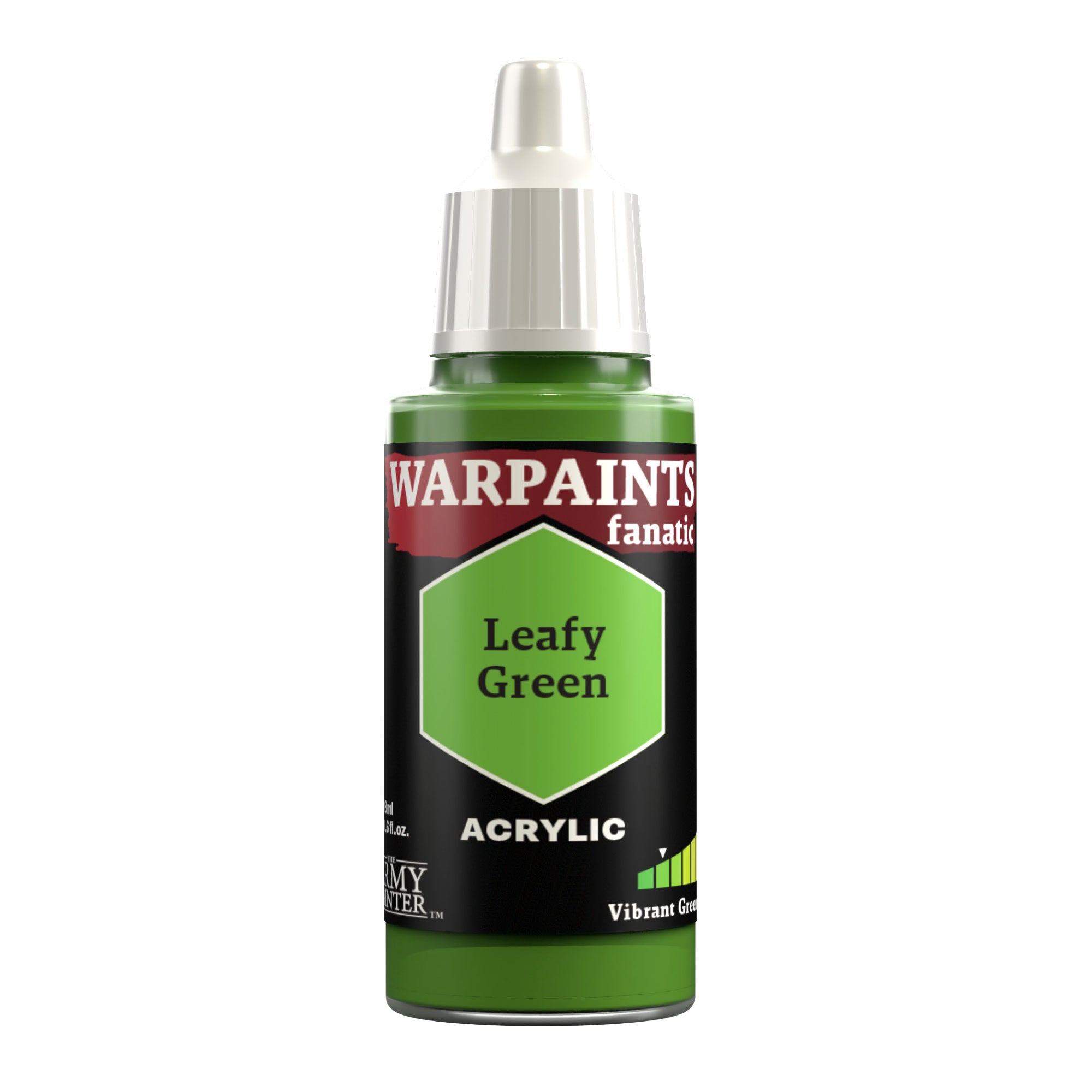 Army Painter Warpaints Fanatic Acrylic,  Leafy Green