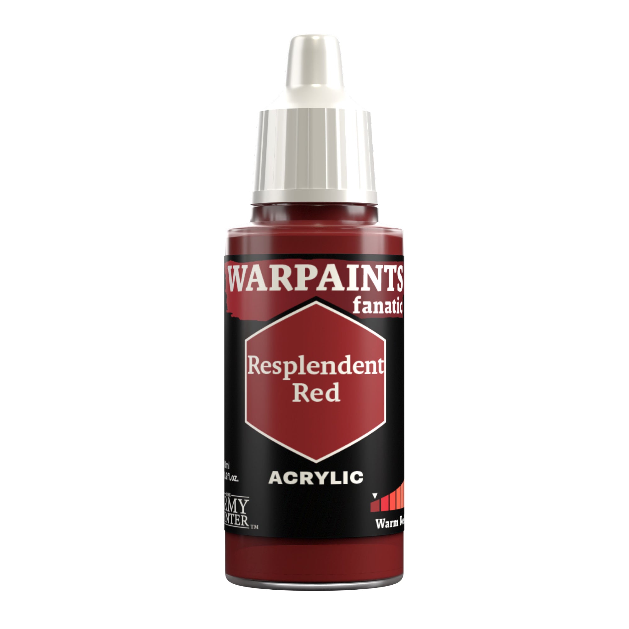 Army Painter Warpaints Fanatic Acrylic, Resplendent Red