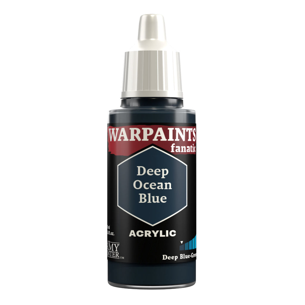 Army Painter Warpaints Fanatic Acrylic, Deep Ocean Blue